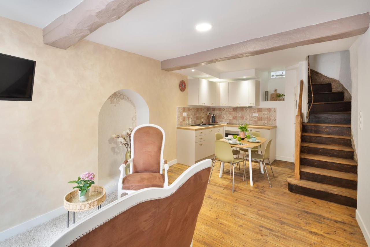 La Belle A Colombage Villa Dinan Bagian luar foto