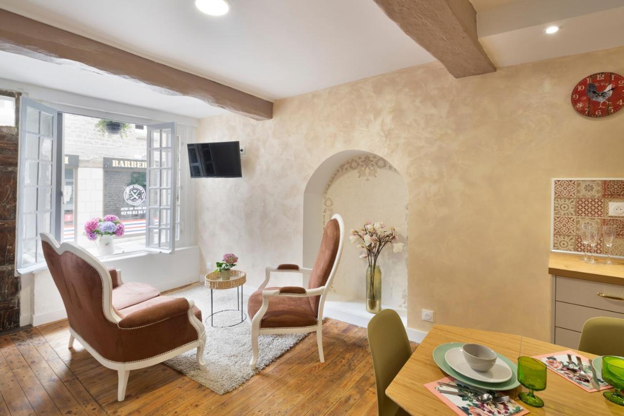 La Belle A Colombage Villa Dinan Bagian luar foto